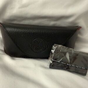 Vuarnet Black and Red Sunglasses Case